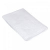 Serviette de bain nattée blanche 27 x 50 - ensemble de 2 serviettes