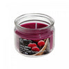 Pot parfumé de 3 oz en verre à arôme avalanche de petits fruits avec couvercle - ensemble de 4 bougies