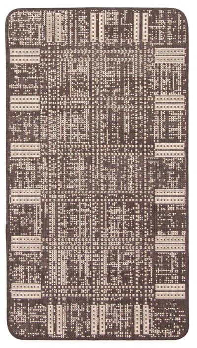 Joni Chocolate Area Rug - 2'2" X 3'11"