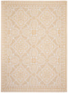 Carpette Neisha Traditional dorée 6 pi 7 po x 9 pi 6 po