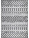 Carpette Lavan grise à motifs marocains 3 x 5