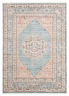 Carpette Zarita bleue 6 pi 7 po x 9 pi 6 po
