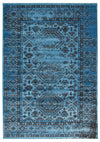 Carpette Jedda bleue 3 pi 11 po x 5 pi 7 po