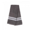 Essuie-mains gris froid 16 x 27 de luxe - ensemble de 6 serviettes