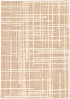 Carpette Sadie Burburry Taupe-Champagne - 5 pi 3 pox 7 pi 7 po