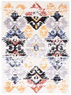 Carpette Paloma Kashkuli blanche - 5 pi 3 po x 7 pi 3 po