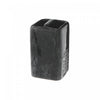 Porte-brosse à dents noir granite en céramique - ensemble de 2 accessoires pour salle de bain