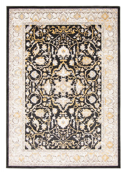 Legacy Black Machine Washable Area Rug - 5'0" x 7'0"