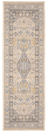 Carpette Sabra bleu - 2 pi 7 pox 8 pi 0 po