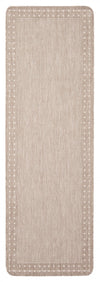 Carpette Clementine brun clair - 2 pi 2 po x 6 pi 7 po