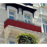 Toile d’intimité pour balcon rouge