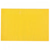 Napperon jaune en vinyle de style classique - ensemble de 12