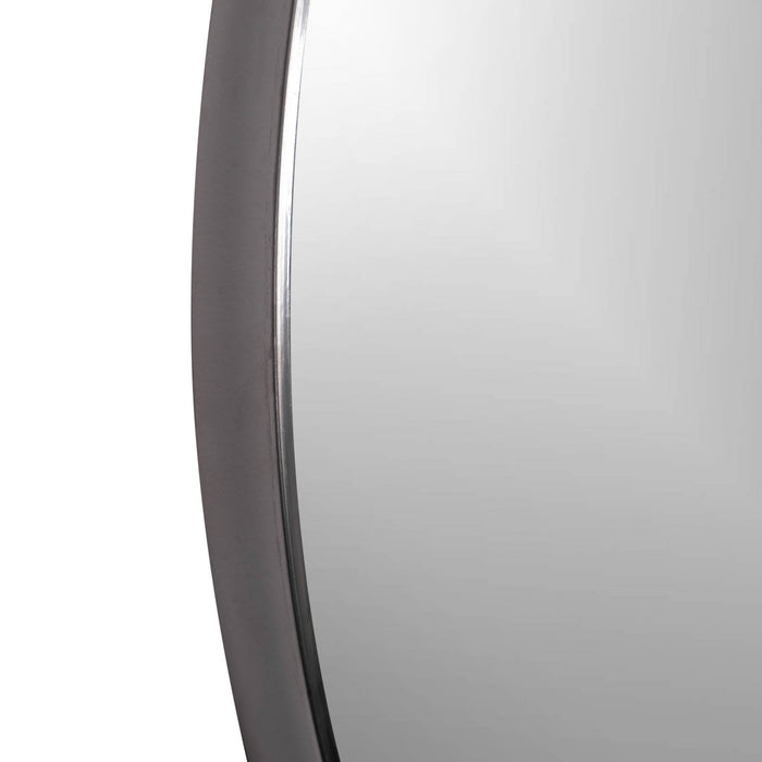 Miroir rond Infinity chrome