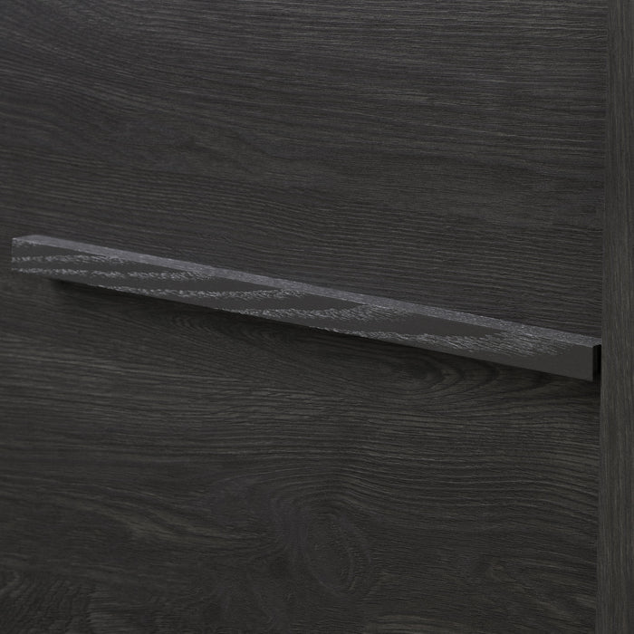 Tao Table de Chevet 2 Tiroirs - Chêne gris