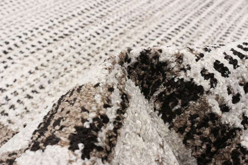 Carpette Vera Quattro ivoiregrise - 7 pi 10 po x 10 pi 5 po