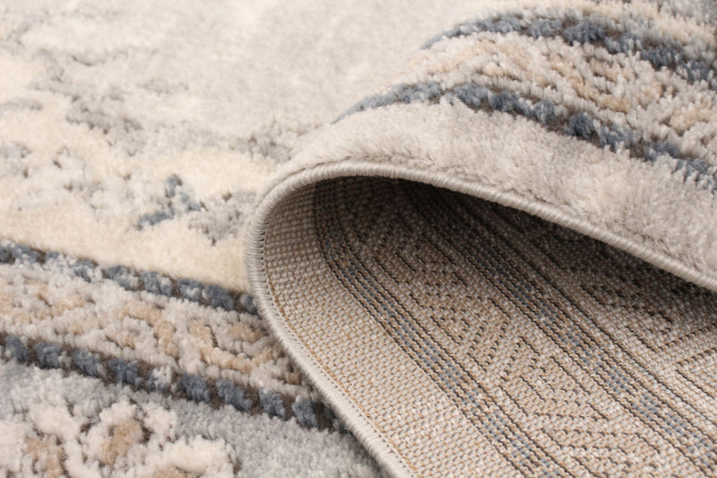 Carpette Octavian Bijar ivoire - 6 pi 7 pox 9 pi 6 po