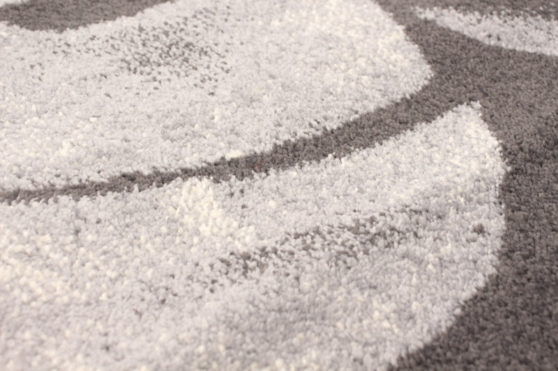 Carpette Palta anthracite-rose - 3 pi 11 pox 5 pi 7 po