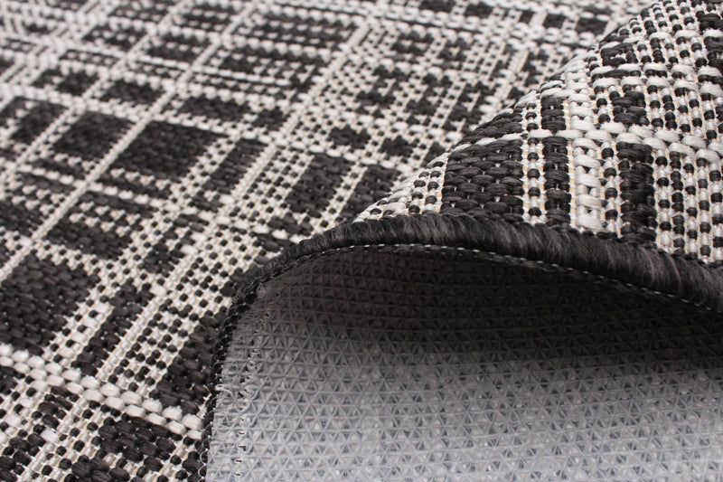 Carpette Panthea noire - 2 pi 2 po x 6 pi 7 po