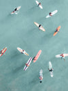Œuvre d’art murale Giant Art « Surfers Ii » 72 x 54
