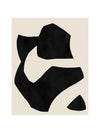 Œuvre d’art murale Giant Art « Untilted » 72 x 54