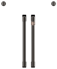 Poignées et boutons noir brossé pour four mural à portes françaises Café - CXWSFHKPMBT