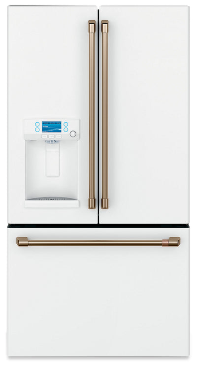 Café 22.2 Cu. Ft. French-Door Refrigerator with Hot Water Dispenser - CYE22TP4MW2 - Refrigerator in Matte White