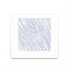 Œuvre d’art murale encadrée blanche et mate « Hula Ii » 36 x 36