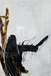 Œuvre d’art murale Giant Art « Lever Down » 84 x 54
