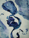Œuvre d’art murale Giant Art « Inky Waters Iii » 72 x 54