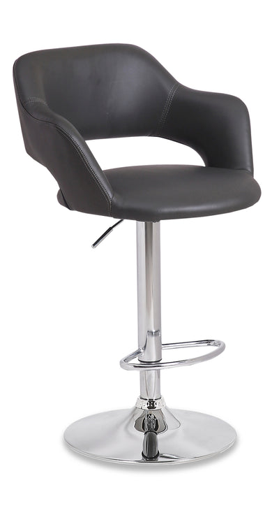 Finn Bar Stool - Grey - {Modern} style Bar Stool in Grey {Metal}