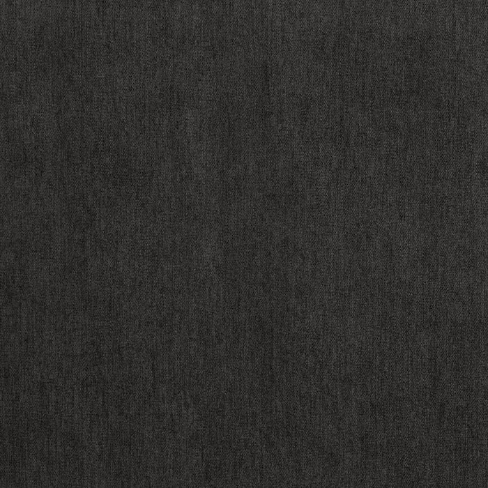 Causeuse Fiona de 58 po fabriquée au Canada en tissu de chenille avec accoudoirs rectilignes - grise