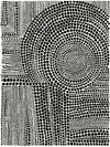 Œuvre d’art murale Giant Art « Clustered Dots B » 72 x 54
