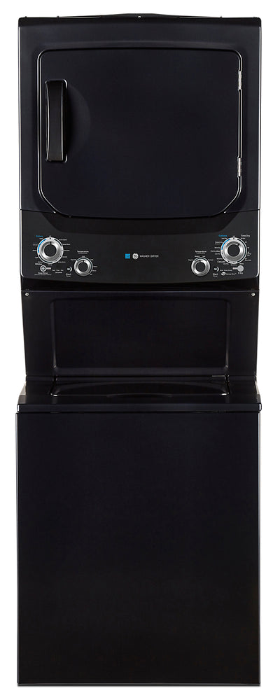 GE Unitized Spacemaker® Washer and Dryer Laundry Centre - GUD37EEMNDG|Laveuse et sécheuse GE SpacemakerMC superposées - GUD37EEMNDG|GUD37EEG