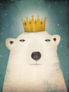 Œuvre d’art murale Giant Art « Polar King » 72 x 54
