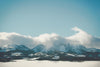 Œuvre d’art murale Giant Art « Bridger Mountain Cloud Cover » 72 x 48