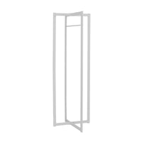 Portemanteau en métal blanc