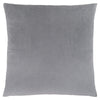 Coussin 1 pièce en velours à motif de diamant argenté
