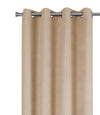 Rideau assombrissant 2 pièces beige - 54 po x 84 po
