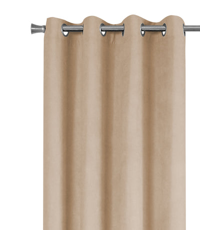Beige Darkening 2-Piece Curtain Panel - 54" x 84"