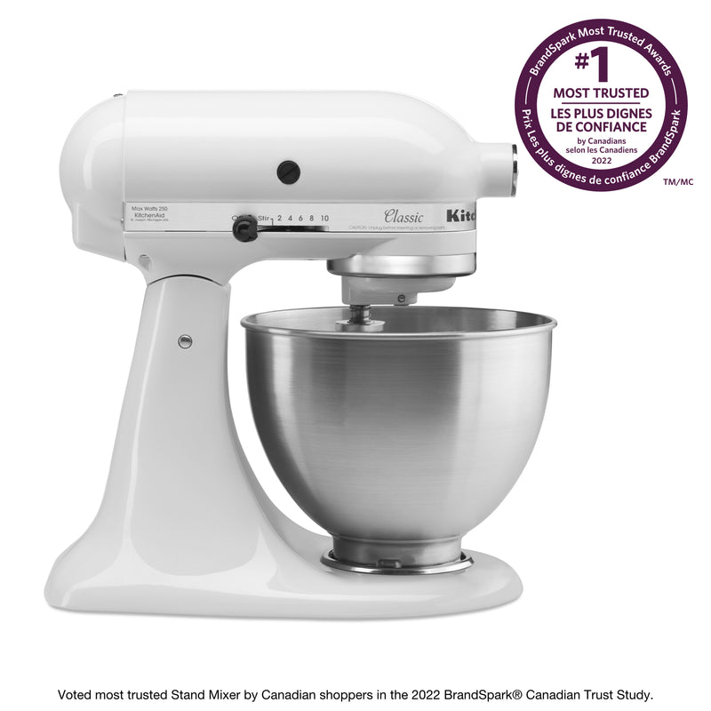 Bol Mélangeur Inox 4,5-5 QT Pour KitchenAid - Compatible Nombreux Modèles, Passe Lave-vaisselle, Remplacement Origine