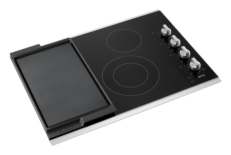 Surface de cuisson électrique Maytag de 30 po à 4 éléments - acier inoxydable - MEC8830HS
