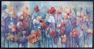 Jardin floral - 52,5 po x 26,5 po