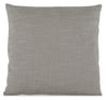Coussin décoratif en tissu d'apparence lin - Cabo argenté