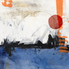 Œuvre d’art murale Giant Art « Midnight Rise I » 54 x 54
