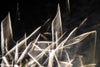 Œuvre d’art murale Giant Art « Chiffon Light Sculpture » 84 x 54