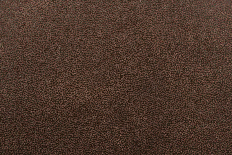 Causeuse à inclinaison électrique Ross de 72,5 po en tissu de suédine avec appuie-têtes électriques et console de rangement - brun chocolat