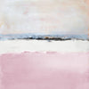 Œuvre d’art murale Giant Art « Pink Sea Abstract » 54 x 54