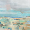 Œuvre d’art murale Giant Art « Low Tide I » 72 x 72