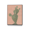 Œuvre d'art murale sur toile encadrée noire « Coral Cacti Ii » 30 x 40