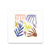 Œuvre d’art murale encadrée blanche et mate « Coral Construction Ii » 30 x 30